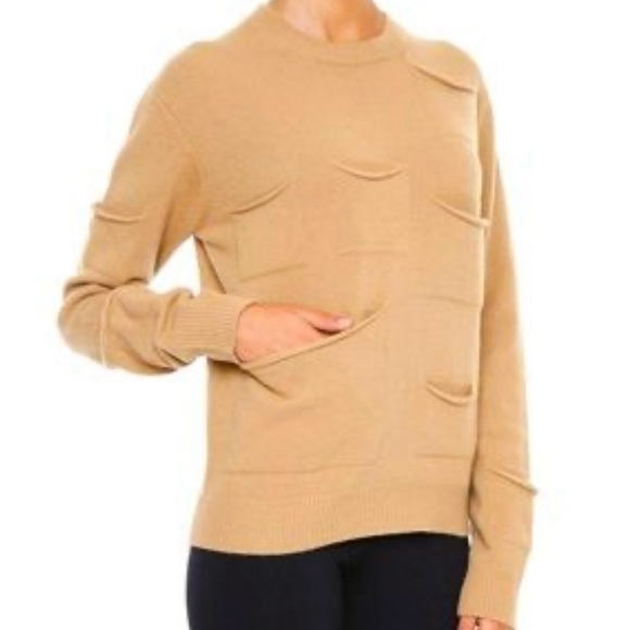 J.W. Anderson Multipocket Camel Wool Cashmere Sweater - S - Picture 16 of 16